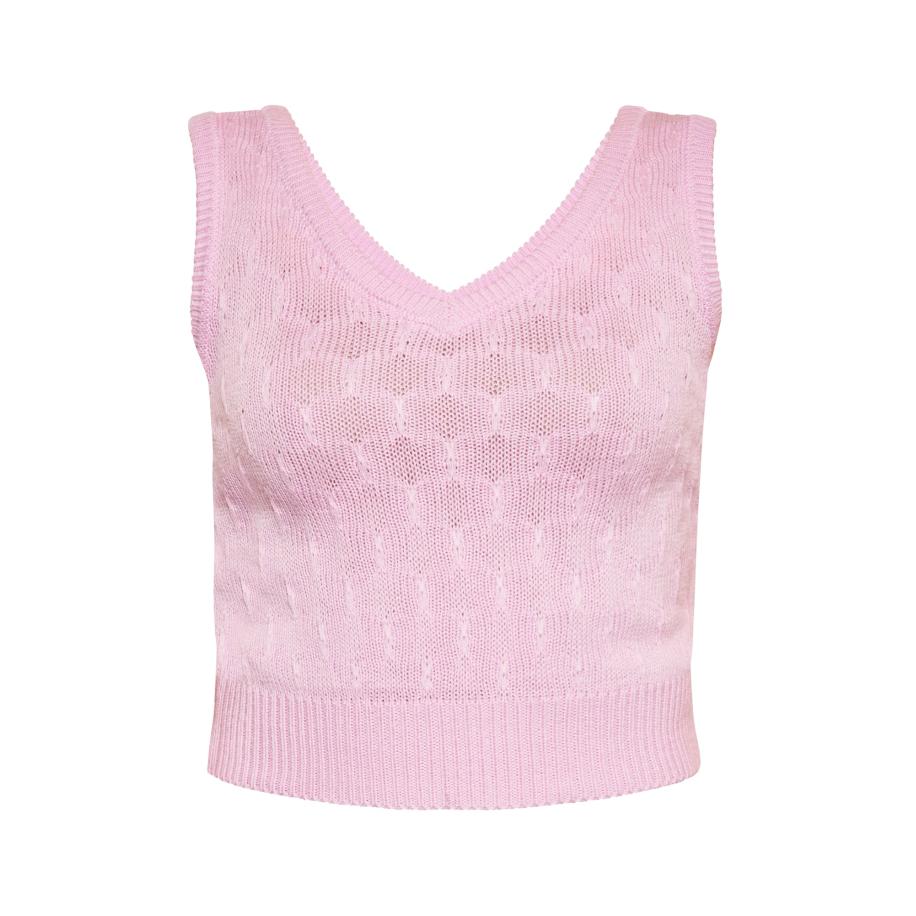 MYMO MYMO Gebreide top pink -