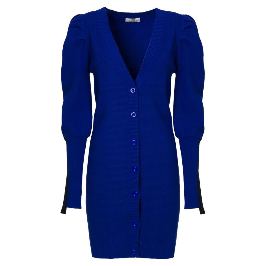 Influencer Influencer Gebreid vest royal blue/koningsblauw / zwart -