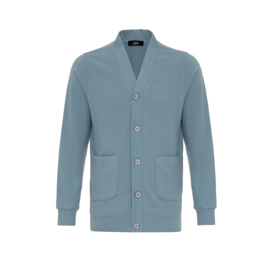 Antioch Antioch Gebreid vest blauw -