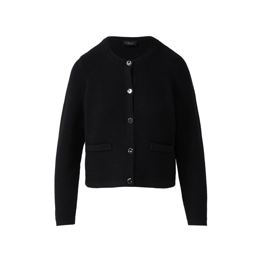 s.Oliver BLACK LABEL s.Oliver BLACK LABEL Gebreid vest zwart -