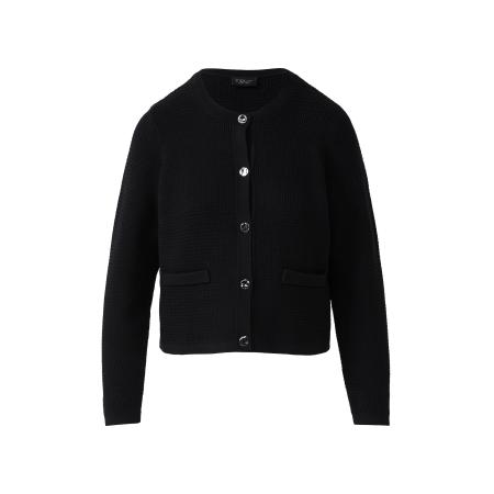 s.Oliver BLACK LABEL s.Oliver BLACK LABEL Gebreid vest zwart