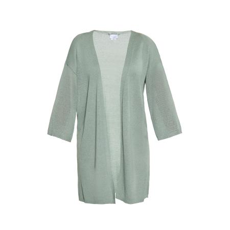 Usha usha WHITE LABEL Gebreid vest jade groen