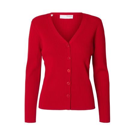 Selected SELECTED Gebreid vest SLFCARLY rood
