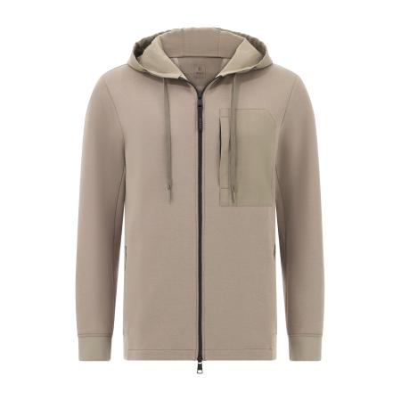 Boggi Milano Boggi Milano Sweatvest greige