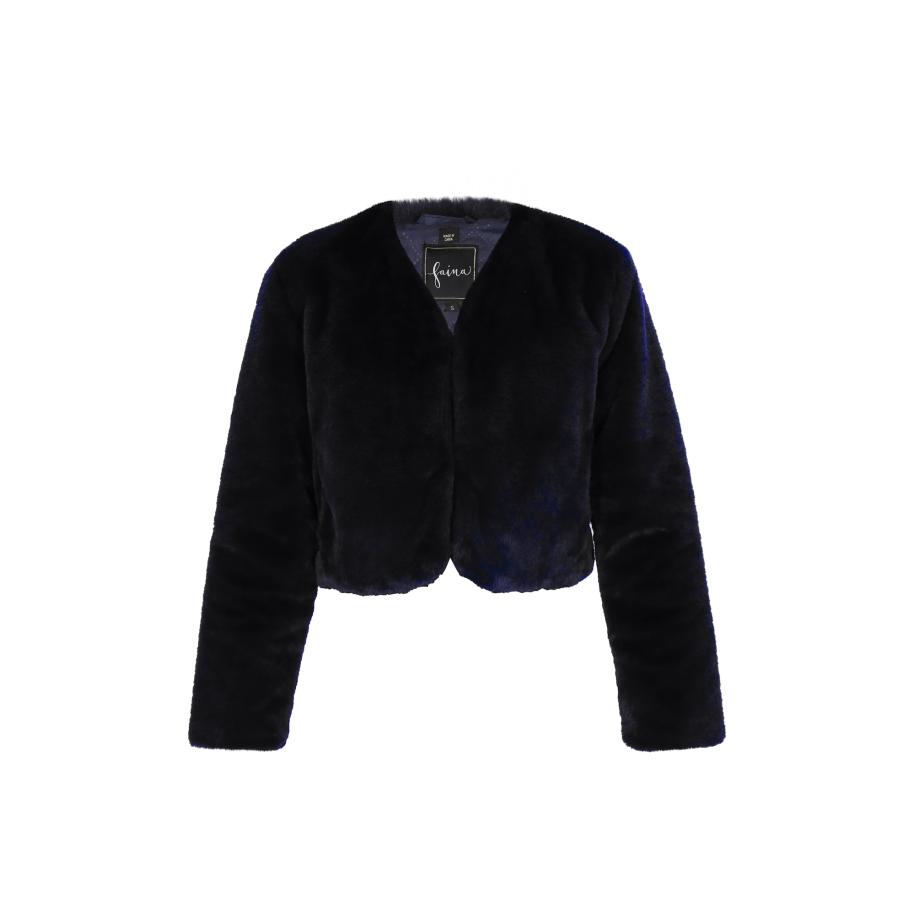 Faina faina Bolero zwart -