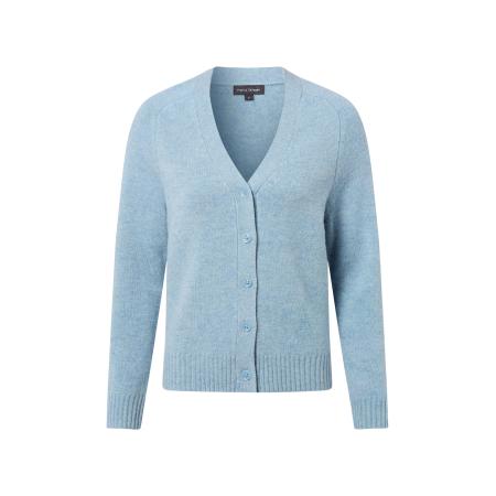 Franco Callegari Franco Callegari Gebreid vest lichtblauw