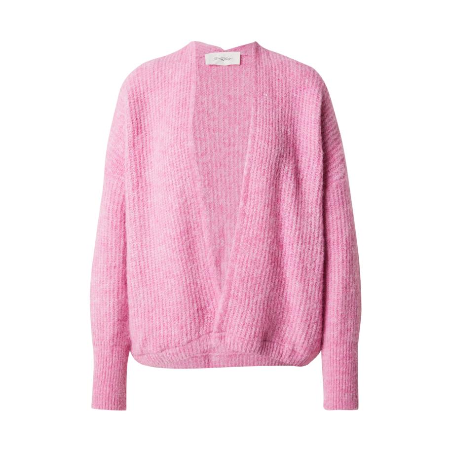 American Vintage AMERICAN VINTAGE Gebreid vest EAST oudroze / pastelroze -