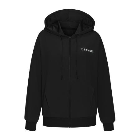 Copenhagen Studios Copenhagen Studios Sweatvest zwart / wit