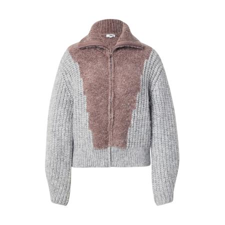 Mavi Mavi Gebreid vest grijs gemêleerd / rosé