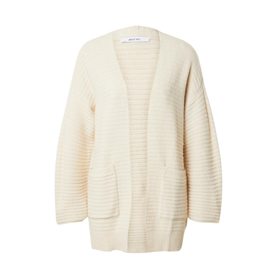 ABOUT YOU ABOUT YOU Gebreid vest Theodora crème -