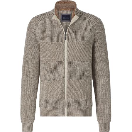 BABISTA BABISTA Gebreid vest Giortalli donkerbeige