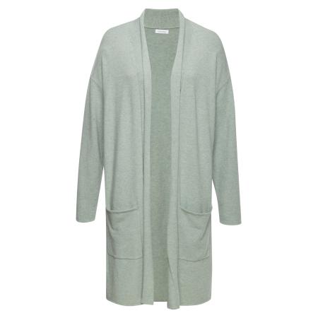 Lascana LASCANA Gebreid vest groen gemêleerd