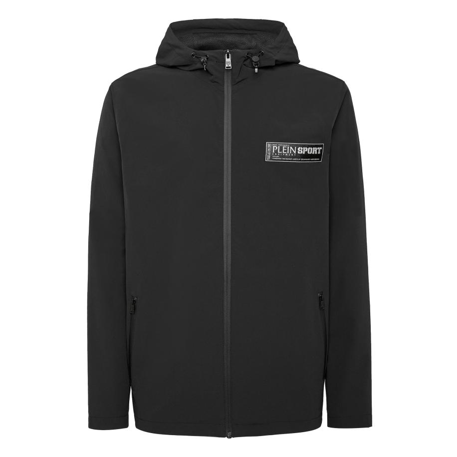 Plein Sport Plein Sport Sweatvest zwart / wit -