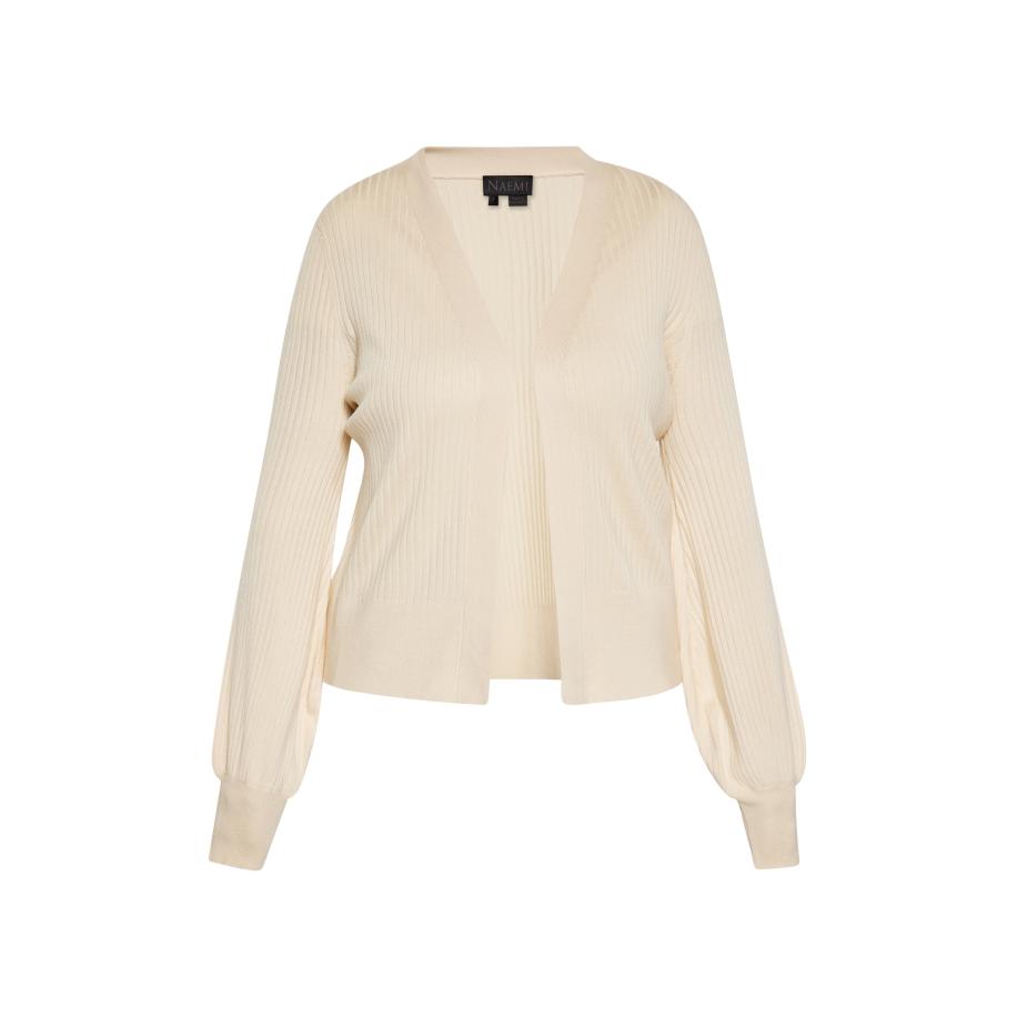 NAEMI NAEMI Gebreid vest lichtbeige -