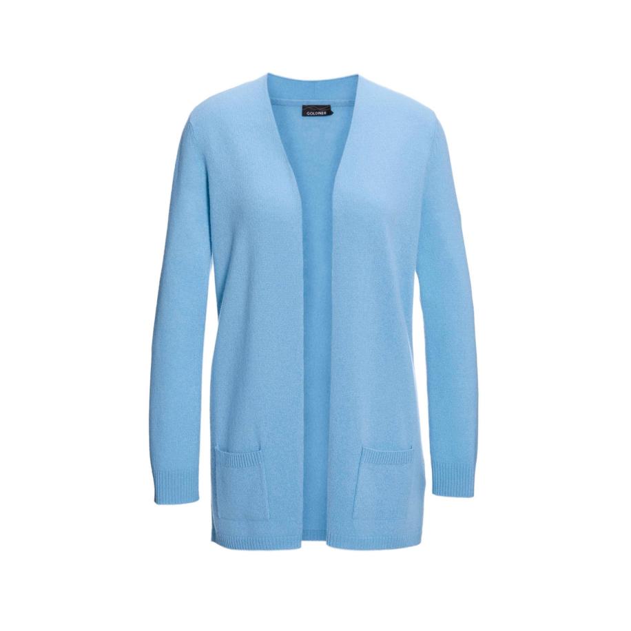 Goldner Goldner Gebreid vest blauw -