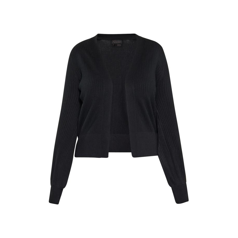 NAEMI NAEMI Gebreid vest zwart -