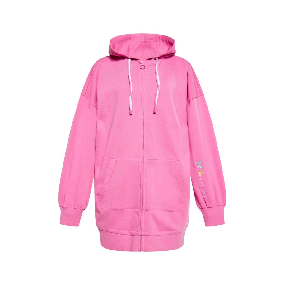 ebeeza ebeeza Sweatvest aqua / geel / lavendel / lichtroze -