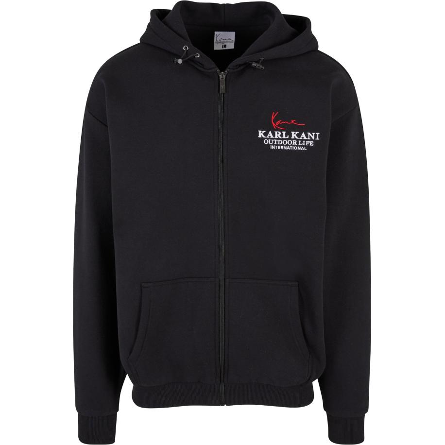 Karl Kani Karl Kani Sweatvest rood / zwart / wit -