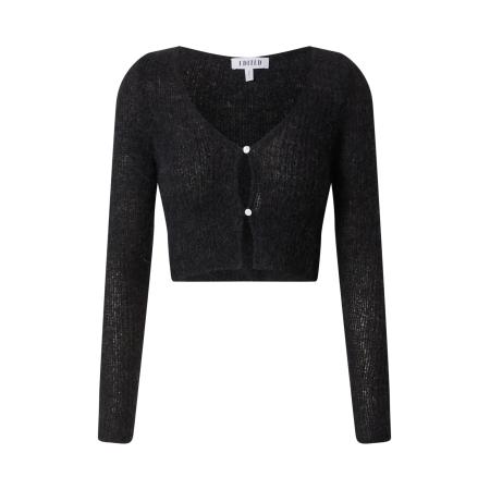EDITED EDITED Gebreid vest zwart