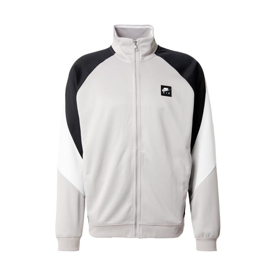 Nike Nike Sportswear Sweatvest AIR lichtgrijs / zwart / wit -