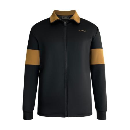 SikSilk SikSilk Sweatvest lichtbruin / zwart