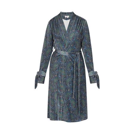 Usha usha FESTIVAL Kimono blauw / opaal / cyaan blauw / karamel