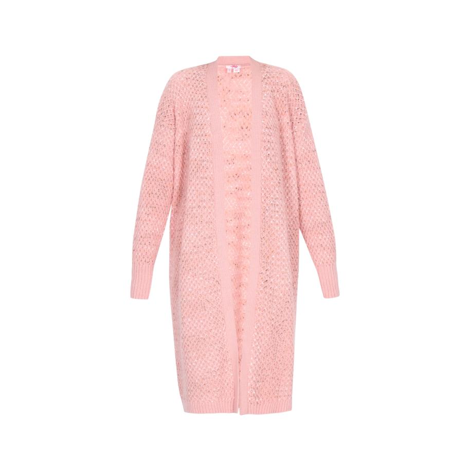 MYMO MYMO Gebreid vest oudroze -