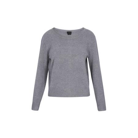 DreiMaster DreiMaster Klassik Gebreid vest grijs