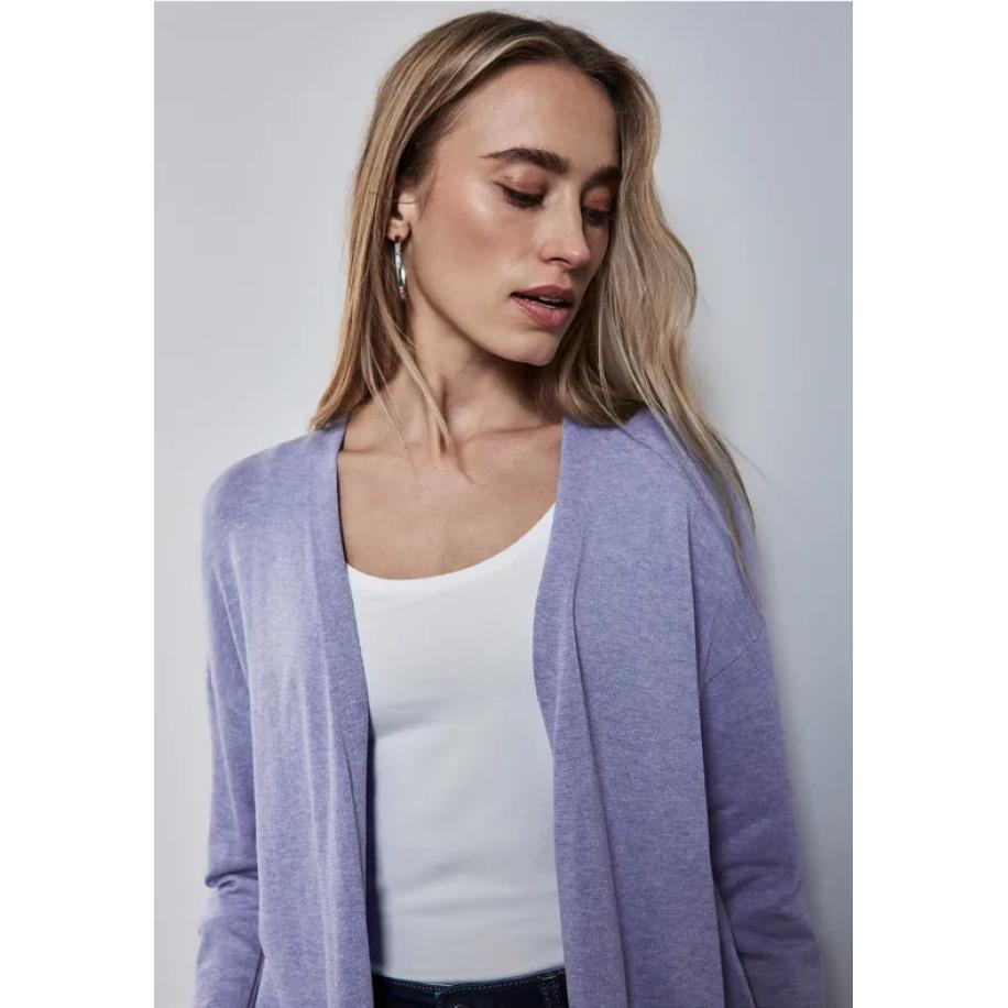 Street One Lang vest Paars