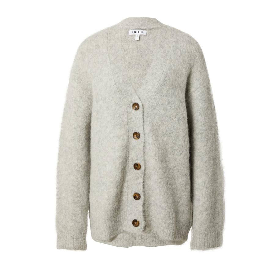 EDITED EDITED Gebreid vest Peyton grijs -