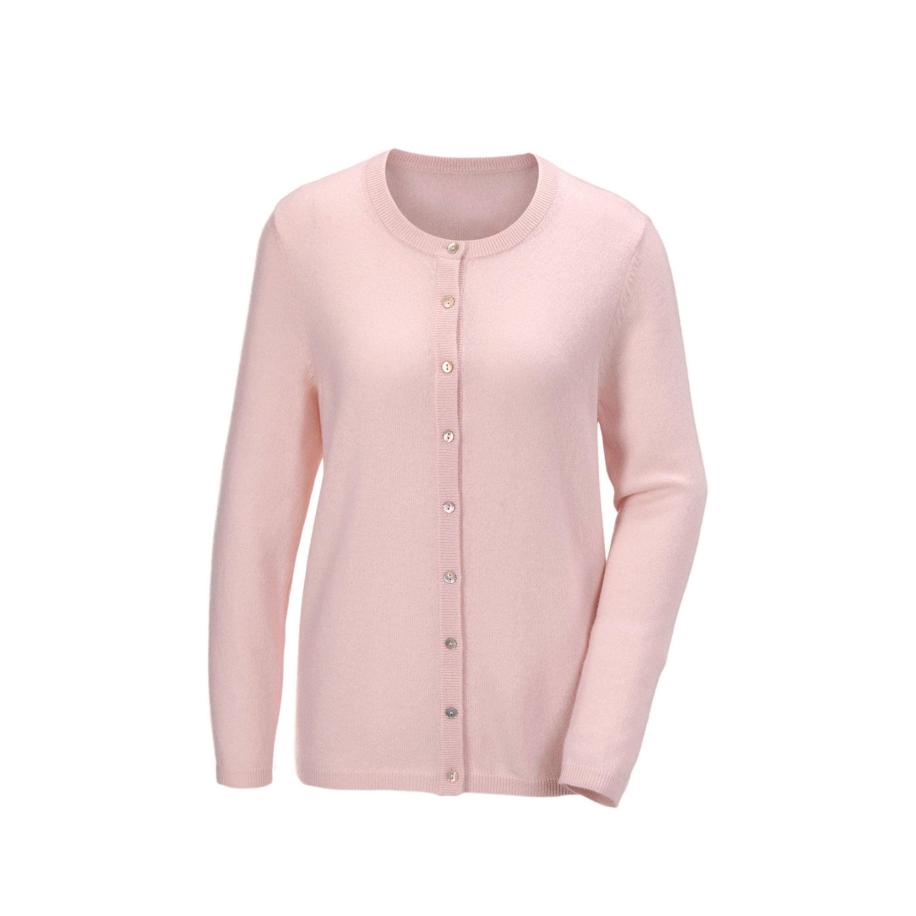 Goldner Goldner Gebreid vest poederroze -