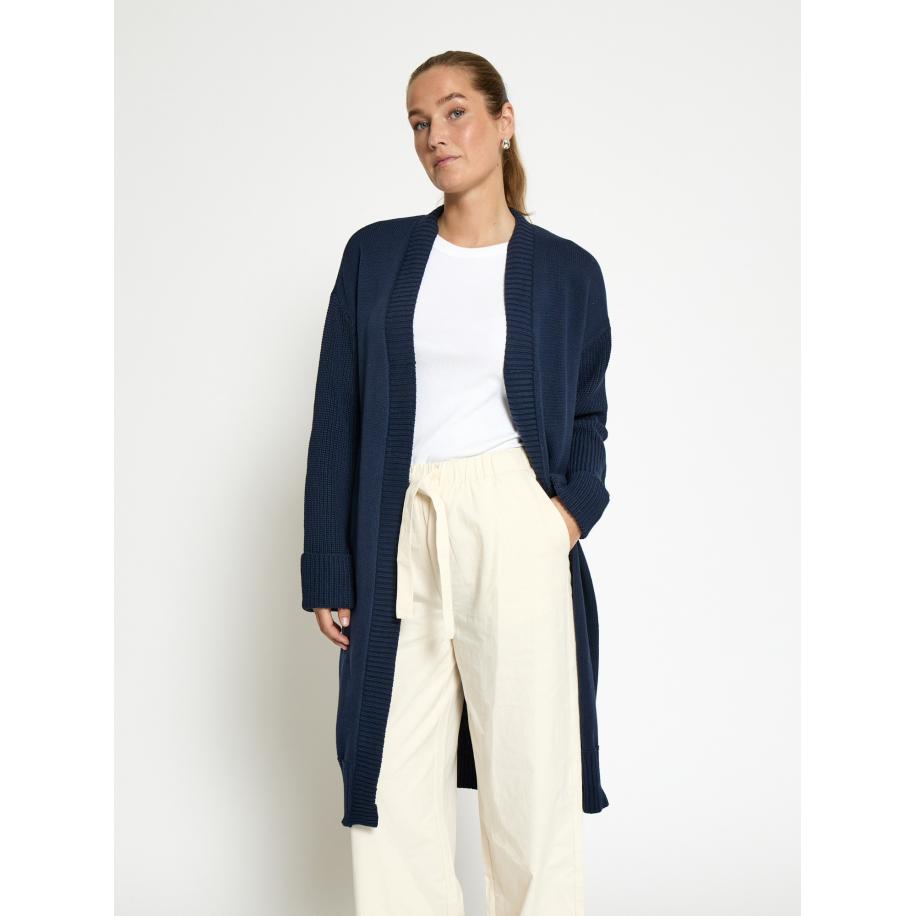 Desires DESIRES Gebreid vest Kela navy -