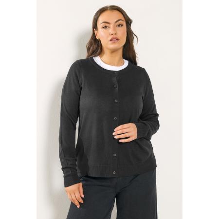 Yours Zwart Vest Met Knoopsluiting Size 42-44