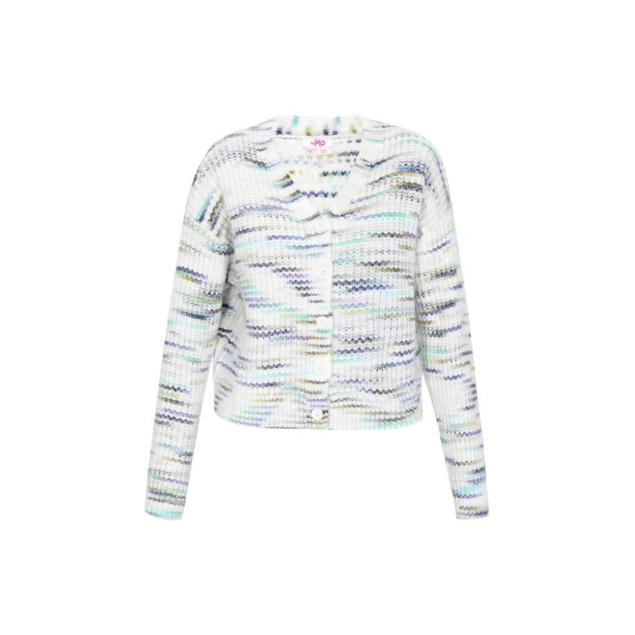 MYMO MYMO Gebreid vest gemengde kleuren / offwhite -