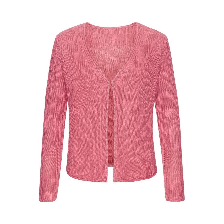VIVANCE VIVANCE Gebreid vest bessen -