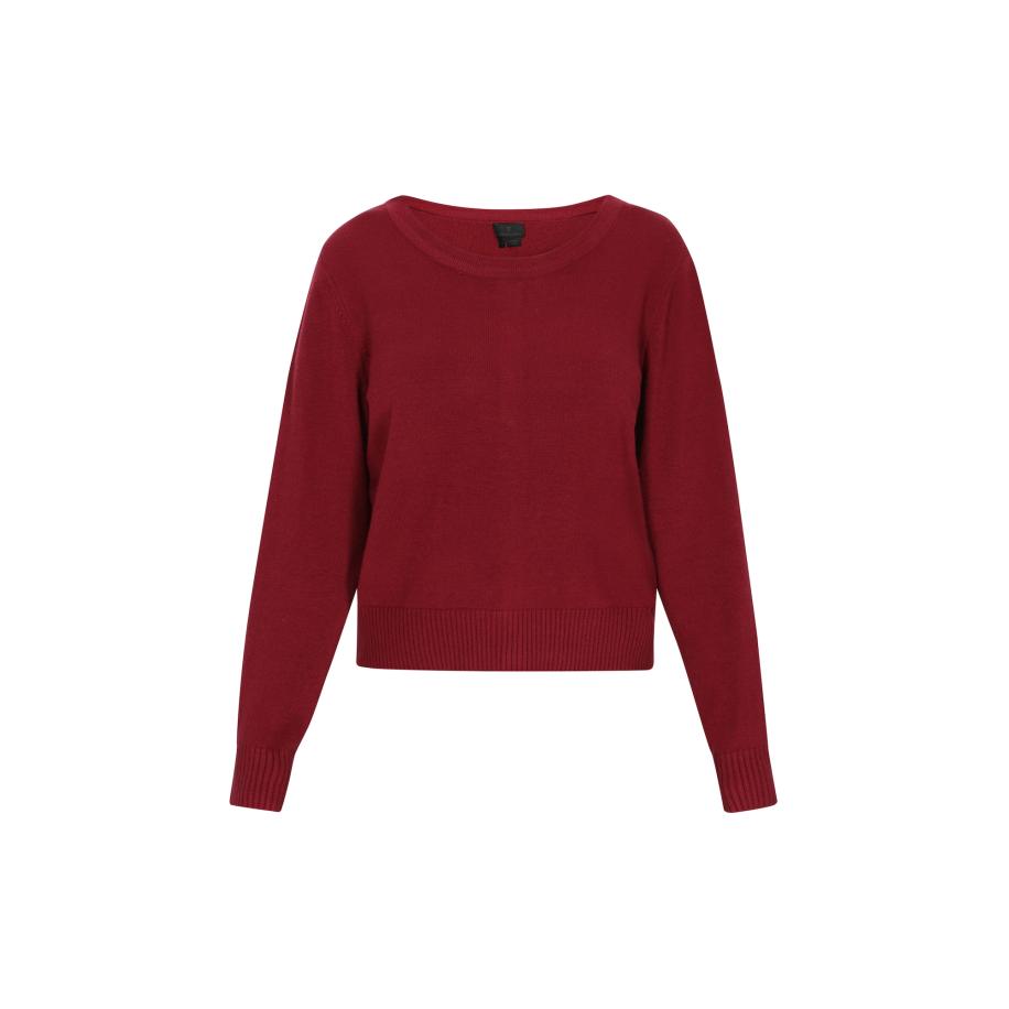 DreiMaster DreiMaster Klassik Gebreid vest bourgogne -