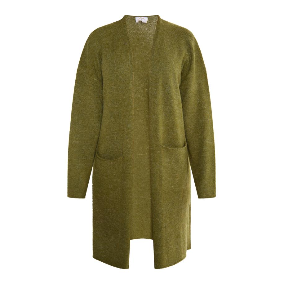 Usha usha FESTIVAL Gebreid vest Carnea olijfgroen -