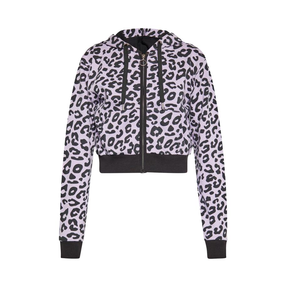 MYMO MYMO Sweatshirt lichtlila / zwart -