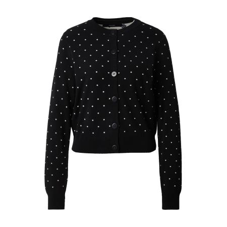 Vero Moda VERO MODA Gebreid vest VMSaba zwart / wit