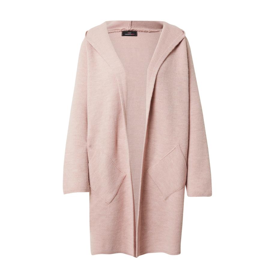 zwillingsherz Zwillingsherz Gebreide mantel Annabell lichtroze -