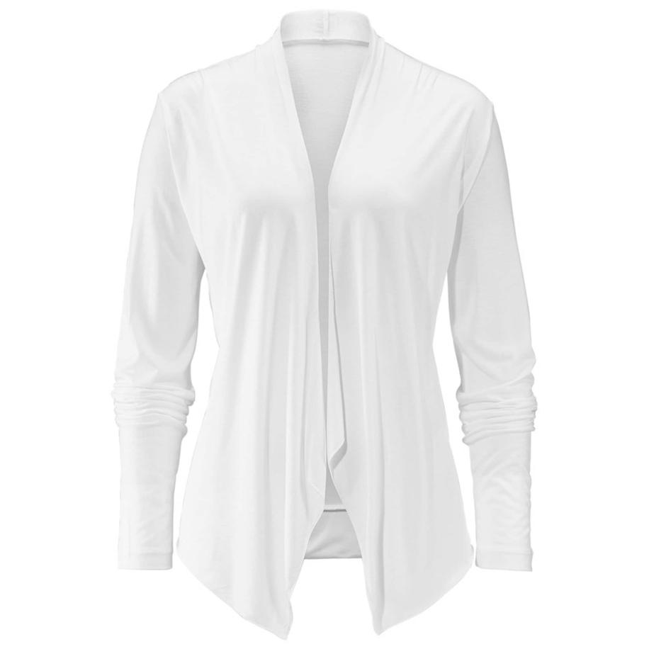 Lascana LASCANA Gebreid vest wit -