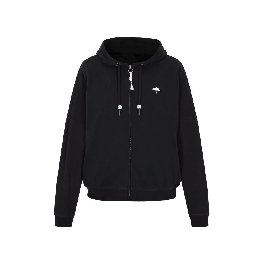 Schmuddelwedda Schmuddelwedda Sweatvest zwart / wit -