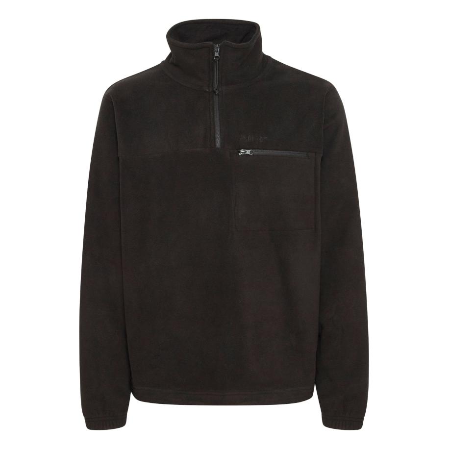 Solid !Solid Fleece jas Noobert zwart -