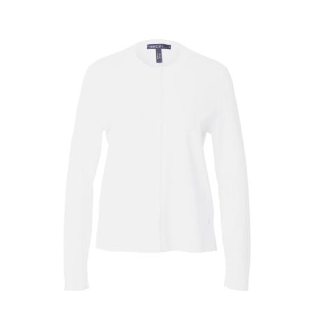 Marc Cain Marc Cain Gebreid vest offwhite