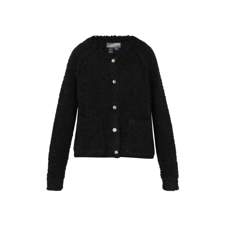 DreiMaster DreiMaster Vintage Gebreid vest zwart -