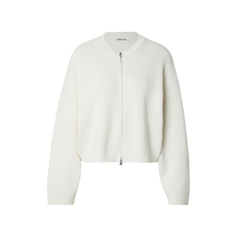 EDITED EDITED Gebreid vest Llleana wit -