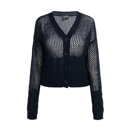 DreiMaster DreiMaster Vintage Gebreid vest marine