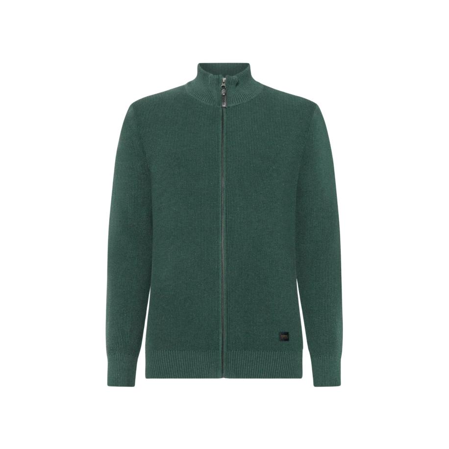 Signal Gebreid vest Connor spar / zwart Groen