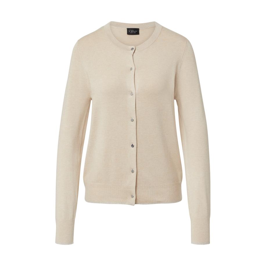 s.Oliver BLACK LABEL s.Oliver BLACK LABEL Gebreid vest beige -