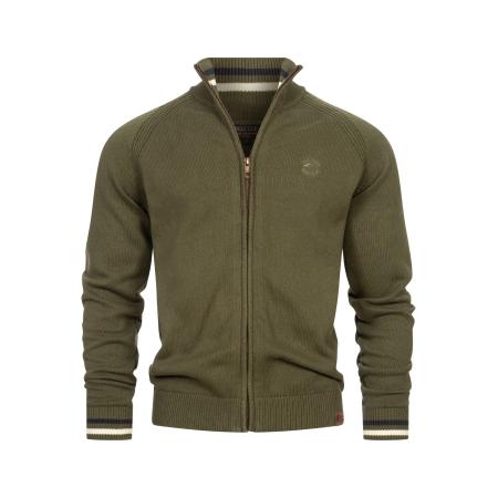 INDICODE JEANS INDICODE JEANS Gebreid vest Arutemia groen